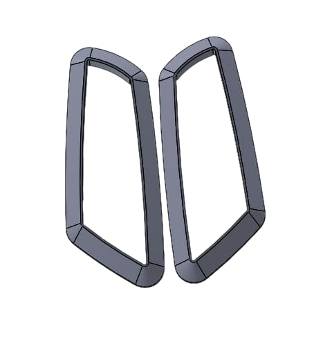 3D Cutter – Tapered Elongated Shape (STL File)